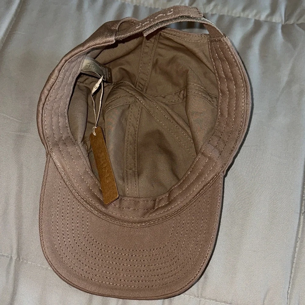 SKIMS Brown Relaxed Cotton Baseball Cap - Picture 3 of 3